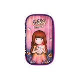 Santoro Gorjuss Firefly Dawn Oval Kalem Kutusu 1046GJ22 Hafif ve Taşınabilir Desenli Tasarım - Renkli