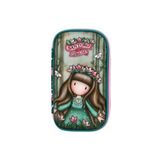 Santoro Gorjuss Wildflower Oval Dolu Kalem Kutusu 1046GJ24 - Renkli
