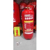 Santral 12 kg Foam Köpüklü Yangın Söndürme Tüpü 4 Yıl Garantilidir Ruhsat Alımına Uygun Fosforlu Levhası Kullanma Talimatı 3M N95 Maske ve Askı Aparatı Dahil