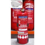 SANTRAL 2 Kg Yangın Söndürme Tüpü 3m N95 Maske Hediyeli Araç Ve Evler Için Uygun
