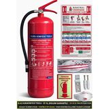 Santral 6 kg Abc Kkt Yangın Söndürme Tüpü 4 Yıl Garantili Fosforlu Levha,Askı Aparatı Kullanma Talimatı ve 3M N95 Maske Dahil TEKNE İÇİN ALMAYIN!!!