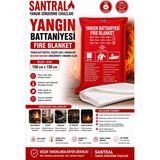 Santral Yangın Battaniyesi 100*150