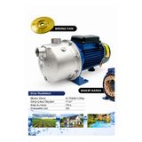 Santrifüj Su Motoru Su Pompası Paslanmaz Gövde 0.75kw 1Hp 242424