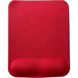 Sanus Bilek Destekli Memory Foam Kaymaz Taban Mouse Pad Kırmızı K003
