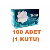 Sanus Sanipack Nonwoven Steril Gazlı Bez Kompres 7.5 x 7.5 CM 100 Adet