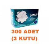 Sanus Sanipack Nonwoven Steril Gazlı Bez Kompres 7.5 x 7.5 CM 3 x 100 Adet