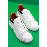 Sanvio Tarzkar Erkek Beyaz Günlük Esnek Rahat Dikişli Hafif Eva Taban Yürüyüş Garantili Spor Ayakkabı Sneakers