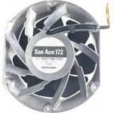 Sanyo 9GV5748LF503 ,172X150X51MM 48VDC 170-CFM 4-Kablo Fan - 0 - Siyah