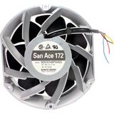 Sanyo 9GV5748P5H03 ,172X150X51MM 48VDC 170-CFM 4-Kablo Fan