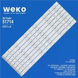Sanyo Dp40d64 40'' 8 Adet Tv Led Bar (Tvnizi Açıp İçindeki Led Barla Birebir Aynısı Olduğunu Görmeden Almayınız. Sonrasında İade Almamaktayız.)