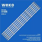 Sanyo Fw55c78f 55'' 6 Adet Tv Led Bar (Tvnizi Açıp İçindeki Led Barla Birebir Aynısı Olduğunu Görmeden Almayınız. Sonrasında İade Almamaktayız.)