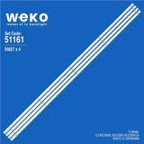 Sanyo Le 42R40hwm 42'' 4 Adet Tv Led Bar (Tvnizi Açıp İçindeki Led Barla Birebir Aynısı Olduğunu Görmeden Almayınız. Sonrasında İade Almamaktayız.)