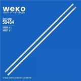 Sanyo Le106s12fa 42'' İnç 2 Adet Tv Led Bar (Tvnizi Açıp İçindeki Led Barla Birebir Aynısı Olduğunu Görmeden Almayınız. Sonrasında İade Almamaktayız.)