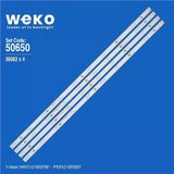 Sanyo Le106s2fmd 42'' İnç 4 Adet Tv Led Bar (Tvnizi Açıp İçindeki Led Barla Birebir Aynısı Olduğunu Görmeden Almayınız. Sonrasında İade Almamaktayız.)