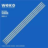 Sanyo Le42r40hwm 42'' İnç 4 Adet Tv Led Bar (Tvnizi Açıp İçindeki Led Barla Birebir Aynısı Olduğunu Görmeden Almayınız. Sonrasında İade Almamaktayız.)