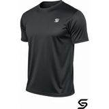 Sapeur Erkek Spor Tişört- Slim Fit Antrenman Üstü - XL - Gri