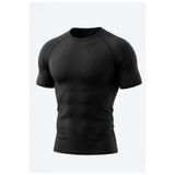 Sapevr Erkek Premium Compression Spor Tişörtü - Hızlı Kuruyan Gym & Fitness Body Tişört ( Raglan Dikişli )