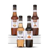 Saphori 4 Lü Kahve Şurubu Seti Karamel, Vanilya, Cookie, Toffee Nut Kokteyl Şurubu 4X 700 ML