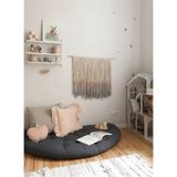Sapien Home Çocuk Aktivite & Oyun & Yer & Okuma Minder - Antrasit