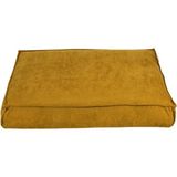 Sapien Home Yer Minderi 40X60CM Çıkarılabilir ve Yıkanabilir Kılıflı - 40 x 60 cm - Hardal Sarısı - Sarı