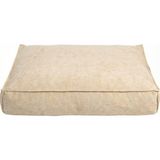 Sapien Home Yer Minderi 40X60CM Çıkarılabilir ve Yıkanabilir Kılıflı - 40 x 60 cm - Vizon