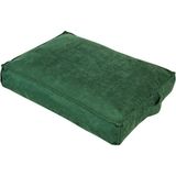 Sapien Home Yer Minderi 40X60CM Çıkarılabilir ve Yıkanabilir Kılıflı - 40 x 60 cm - Zümrüt Yeşili