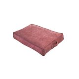SAPIEN HOME Yer Minderi 60x40cm Çıkarılabilir Kılıflı ve Yıkanabilir (PEMBE)