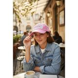 Şapka Market Featur Vintage Pembe Beyzbol Şapka - Standart - 6XA-Pembe