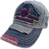 Şapka Market Newyork Vintage Gri Lacivert Beyzbol Şapka - Standart - 275-Gri
