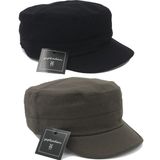 Şapkadan Castro Siyah ve Haki Şapka Ikili Set Kastro Set Unisex - Standart