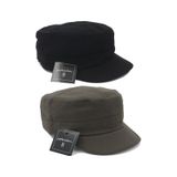 Şapkadan Castro Siyah Ve Haki Şapka Ikili Set Kastro Unisex cok-renkli
