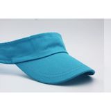 Şapkadan Unisex Uv Koruyucu Vizör Kasket Siperlik Tenis Şapka Bebe Mavi - Standart - Açık Mavi
