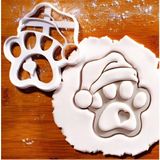şapkalı köpek pati kurabiye kalıbı
