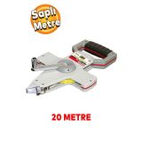 Saplı Arazi Şerit Metre 20 Metre X 12.5 Mm Çelik Metre (12372)