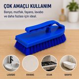 Saplı Ergonomik Halı Yıkama Fırçası