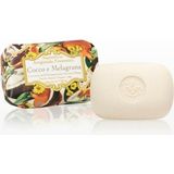 Saponificio Artigianale Fiorentino Sabun 200 gr - Coconut And Pomegranate