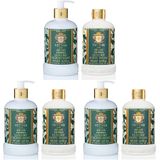 Saponificio Artigianale Fiorentino Sıvı Sabun 500 ml - Vetiver and Argan (3 paketi)