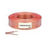Sapp 100 Metre 2 x 0,75 Elektrik Kablosu Şeffaf Özellikli Kaliteli Kordon Kablo