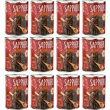 Sapphere 400 gr 12 Adet Kırmızı Etli Yetişkin Köpek Maması Konserve