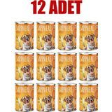 Sapphere 400 gr 12 Adet Kümes Hayvanlı Yetişkin Köpek Maması Konserve