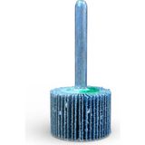 Sapphire 30X20 Saplı Mop Zımpara 40 Kum Zirkonyum Yamanmop-5 Adet