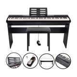 Sapphire Jwin Sapphire SDP-110 Çekiç Aksiyonlu 88 Tuşlu Dijital Piyano + Tabure - Siyah