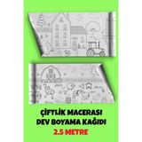 Sapphire Onlinestore Çiftlik Macerası Dev Rulo Boyama Kağıdı 2.5 Metre - Boyama Aktivitesi Kağıdı - Beyaz - Dev Boyama Kağıdı - 250 cm
