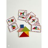 Sapphire Onlinestore Eğlenceli Tangram Zeka Oyunu 24 Farklı Nesne Yaratıcı Eğitici Oyuncak - Yok - Çok Renkli