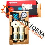 Sappower FRL-3 1/2 Kompresör Hava Su Tutucu Yağlayıcı Şartlandırıcı