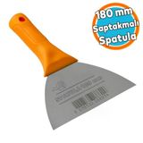 Saptak Spatula 180 Mm 18 Cm Dayanıklı Ergonomik El Aleti Ispatula Sıva Seramik Boya Sıva Harç Kazıma