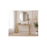 Sar Pakete Melisa Serisi Gold Lüks Dresuar - 4Mm Füme Temperli Camlı - 100X80X30 Cm