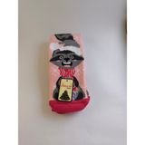 Sara Donna Pamuklu Yılbaşı Desenli Havlu Çorap (Unısex) - Pembe - 36 - 40