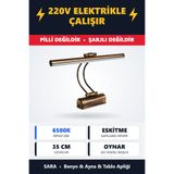 SARA Eskitme Beyaz Işık Banyo Duvar Ayna Tablo Aydınlatması Flüt Aplik Kuğu Aplik Ledli Aplik 220V