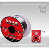 Sara Profesyonel Lehim Havya Teli 12 mm 50 Gram